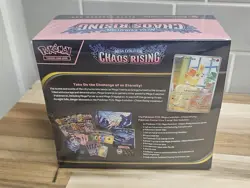 Pokemon Center Mega Evolution Chaos Rising Elite Trainer Box ETB Sealed - Image 3