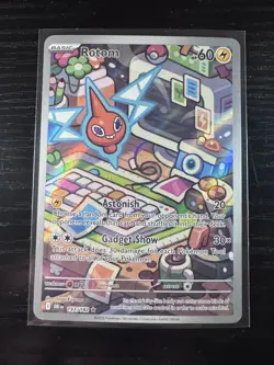 Pokemon TCG: Destined Rivals Rotom 197/182 - Illustration Rare - Holo - Image 1