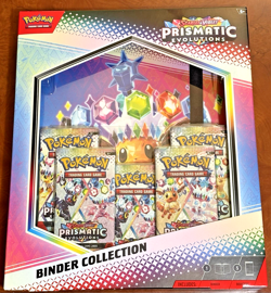 Pokemon Scarlet & Violet Prismatic Evolutions Binder Collection - NEW & SEALED - Image 1