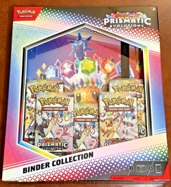 Pokemon Scarlet & Violet Prismatic Evolutions Binder Collection - NEW & SEALED - Image 2