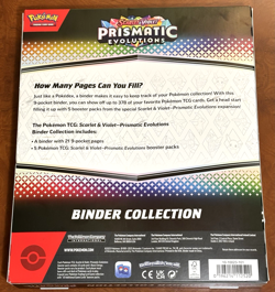 Pokemon Scarlet & Violet Prismatic Evolutions Binder Collection - NEW & SEALED - Image 3
