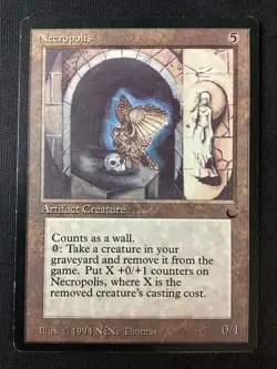 MTG The Dark - Necropolis Uncommon MP - Image 1