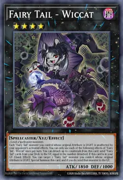 BLZD-EN047 – Fairy Tail – Wiccat Common PREORDER Yu-Gi-Oh! - Image 1