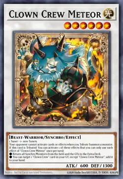 BLZD-EN040 – Clown Crew Meteor Common PREORDER Yu-Gi-Oh! - Image 1