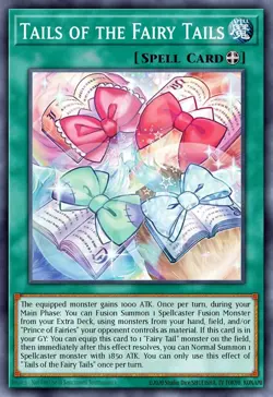 BLZD-EN064 – Tails of the Fairy Tails Common PREORDER Yu-Gi-Oh! - Image 1