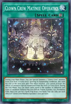 BLZD-EN060 – Clown Crew Matinee Operatics Common PREORDER Yu-Gi-Oh! - Image 1
