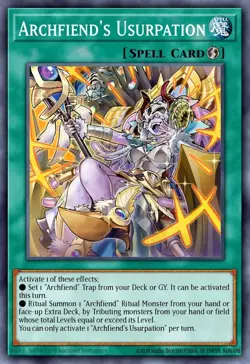 BLZD-EN067 – Archfiend’s Usurpation Common PREORDER Yu-Gi-Oh! - Image 1