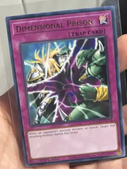 Dimensional Prison MAGO-EN158 Rare NM 1st Ed Yu-Gi-Oh! Maximum Gold - Image 1