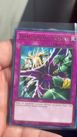 Dimensional Prison MAGO-EN158 Rare NM 1st Ed Yu-Gi-Oh! Maximum Gold - Image 2