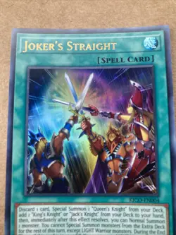 Yugioh Joker's Straight KICO-EN004 Collector Rare 1st Ed NM - Image 4