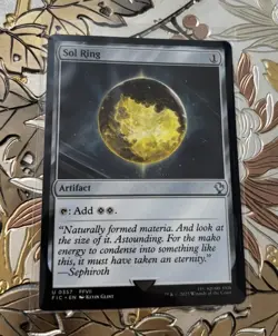 MTG Sol Ring (0357) U Commander: FINAL FANTASY 357 Magic The Gathering - Image 1