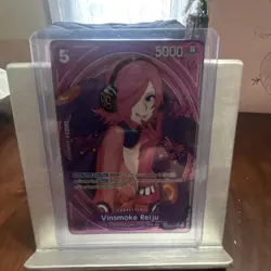 Bandai Vinsmoke Reiju One Piece CCG Heroines Edition SP Foil! - Image 1