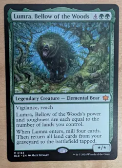 MTG - Lumra, Bellow of the Woods - BLB (NM+) - Image 1