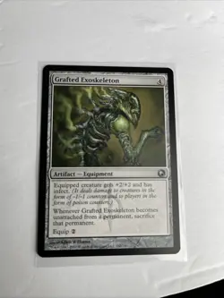 Grafted Exoskeleton - Scars of Mirrodin MTG Magic - Condition Shown In Many Pics - Image 1
