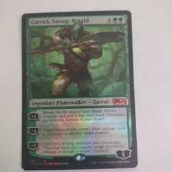 MTG Foil Core 2021 M21 Garruk, Savage Herald MINT - Image 1