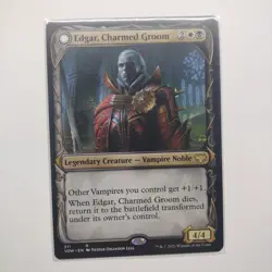 MTG Edgar, Charmed Groom Edgar Markovs Coffin Showcase - Innistrad: Crimson - Image 1