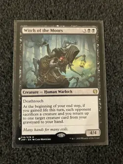 Magic The Gathering MTG - Witch of the Moors - The List Reprints - Image 1