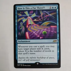 How Is This A Par ThreeU! | MTG | UNF | 049/244 | Same Day Shipping! - Image 1