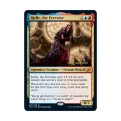 WOTC MtG Prerelease Promos Rielle Everwise (MR) (Foil) NM - Image 1