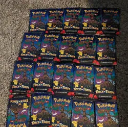 Pokemon Trick or Trade Booster Packs 30x Sealed 3 Cards Each English 2024 - Image 2