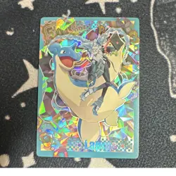 Pokemon Menkha Lapras Full Art Holo Rare English Standard Card - Image 1