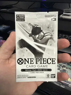 Winner Pack 2025 Vol.3 One Piece Promo Card Sealed English (1237) - Image 1