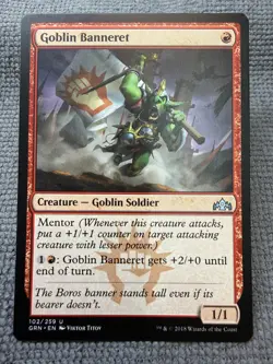 MTG - Goblin Banneret - Guilds of Ravnica - Near Mint - Image 1