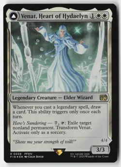MTG - Venat, Heart of Hydaelyn FOIL R FINAL FANTASY 39 LP-NM - Image 1