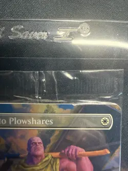THANOS Magic the Gathering PSA Magazine Promo Swords to Plowshares Marvel - Image 3