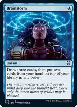 Brainstorm Normal C Commander: Adventures in the Forgotten Realms 79 NM - Image 1