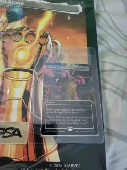 Rare THANOS MTG PSA Exclusive Holofoil Promo P 0001 Swords to Plowshares Sealed - Image 2