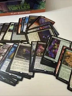 MTG Teenage Mutant Ninja Turtles Bulk TMNT Bulk Foil And Com/Uncomm/rares Read - Image 5