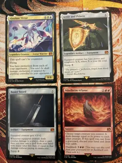 MTG Final Fantasy 11 Mythic Card Collection - Image 1