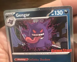 Pokemon Gengar Promo 050/088 GameStop Stamped Holo Stage 2 130 HP English 2026 - Image 3