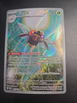 NINJASK 2025 POKEMON MEGA EVOLUTIONS 137/132 ILLUSTRATION RARE HOLO - Image 1