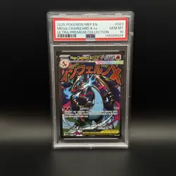 PSA 10 Charizard X Ex 023 Black Star Promo Mega Evolution UPC 2025 English - Image 1