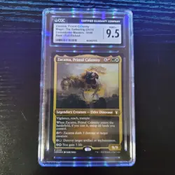 Zacama, Primal Calamity #0598 Foil-Etched Commander Masters MTG ~ CGC 9.5 - Image 1