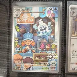 The Pokemon Company Vanillish 190/182 SV04: Paradox Rift Holo Illustration Rare - Image 1