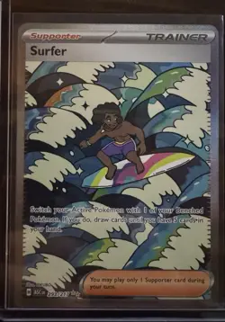 Pokemon TCG Surfer 293/217 SIR Ascended Heroes English (Trainer) - Image 1