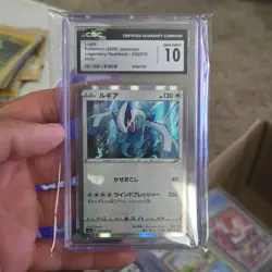 The Pokemon Company Lugia CGC 10 Holo 055/076 S3a Legendary Heartbeat Japanese - Image 1