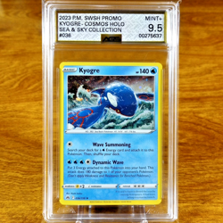 Pokemon SWSH Promo Sea & Sky Collection Kyogre 036/159 AGS Mint+ 9.5 Cosmos Holo - Image 1