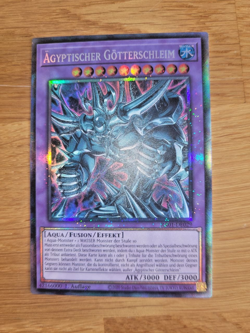 Yugioh Agyptischer Gotterschleim RA01-DE029 Collectors Rare Deutsch - Image 1