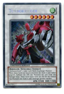 Yu-Gi-Oh! PLAYED/POOR Turbokrieger Secret Rare - Image 1