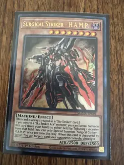 NM Surgical Striker - H.A.M.P. - MAMA-EN001 - Ultra Rare 1st Edition Card - Image 1