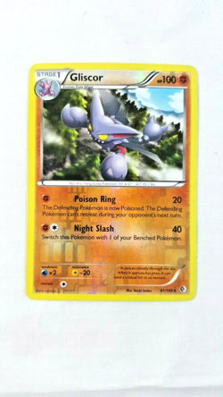 Pokemon Card - Gliscor - REV HOLO - Boundaries Crossed 81/149 - Image 1
