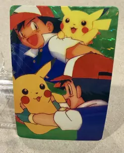 Pokemon Rare Vintage Japanese Hologram Sticker Card 1990’s - Image 3