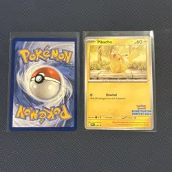 Pokemon TCG Illustration Contest 2024 Promos Feraligatr/Pikachu - Image 2