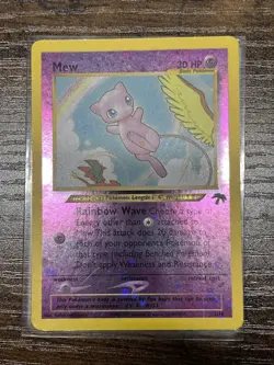 Mew Southern Islands Tropical Jungle Reverse Holo Foil Pokemon Card TCG - Image 1