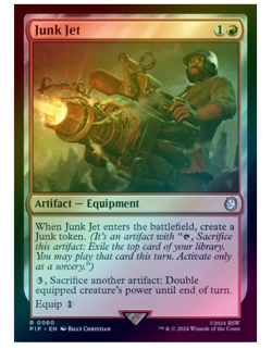 Junk Jet - Foil Fallout MTG - Image 1