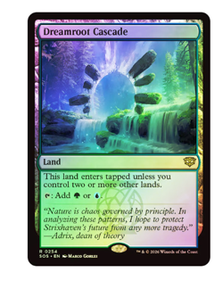 Dreamroot Cascade - Foil Secrets of Strixhaven MTG - Image 1